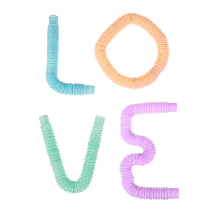 Игрушка-антистресс Pop Tubes, набор 12 шт., цвета МИКС Игрушка-антистресс Pop Tubes, набор 12 шт., цвета МИКС