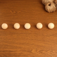 Заготовка для творчества Шар 3,5см цельный Заготовка для творчества Шар 3,5см цельный