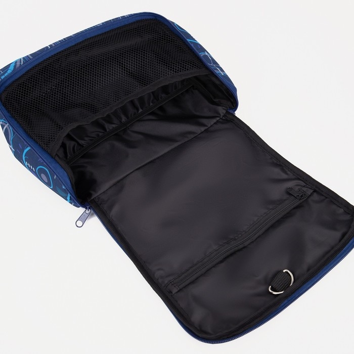 Косметичка-несессер на молнии, цвет синий Косметичка-несессер на молнии, цвет синий