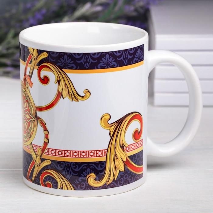 Кружка сублимация Кружка сублимация "Любимый дедушка " 320 мл, с нанесением