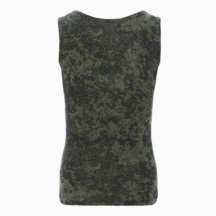 Майка мужская, цвет хаки/пиксель, размер 48 Майка мужская, цвет хаки/пиксель, размер 48