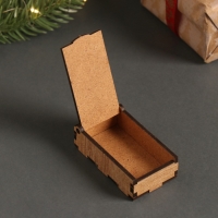 Новогодняя шкатулка "Змейка 2025" 7х4х2 см Новогодняя шкатулка "Змейка 2025" 7х4х2 см