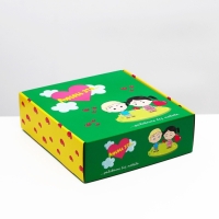 Подарочная коробка "Любовь это...", зелёная, 28,5 х 9,5 х 29,5 см 1шт Подарочная коробка "Любовь это...", зелёная, 28,5 х 9,5 х 29,5 см 1шт