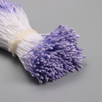 Тычинки для искусственных цветов глянец "Рисинки" сиреневый набор 360 шт длина 6 см Тычинки для искусственных цветов глянец "Рисинки" сиреневый набор 360 шт длина 6 см