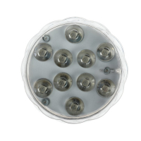 Светильник подводный с ПДУ, 10 LED, 3 Вт, IP68, RGB, от батареек 3*AAA (не в компл.) Светильник подводный с ПДУ, 10 LED, 3 Вт, IP68, RGB, от батареек 3*AAA (не в компл.)