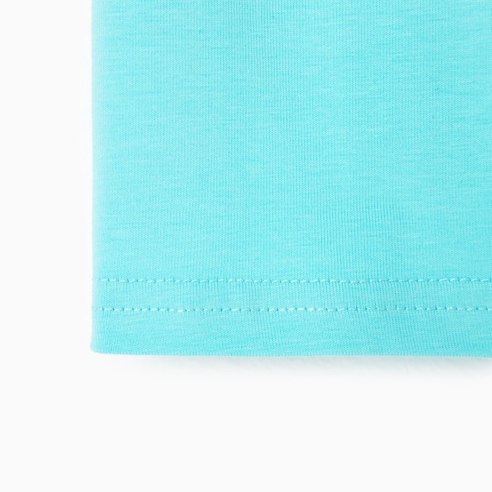 Футболка детская MINAKU:Basic line kids цвет голубой, рост 104