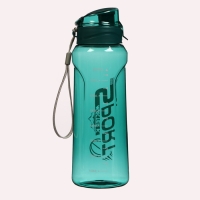 Бутылка для воды, 800 мл, SPORT, 23 х 7.6 х 4.8 см, бирюзовая Бутылка для воды, 800 мл, SPORT, 23 х 7.6 х 4.8 см, бирюзовая