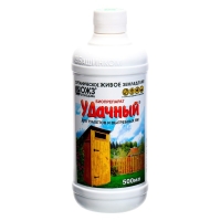 Биопрепарат для туалетов и выгребных ям Удачный 0,5 л Биопрепарат для туалетов и выгребных ям Удачный 0,5 л