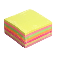 Блок с липким краем 51 мм х 51 мм, 250 листов, 7 цветов пастельные+флуоресцентные Блок с липким краем 51 мм х 51 мм, 250 листов, 7 цветов пастельные+флуоресцентные