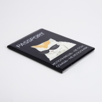 Обложка для паспорта, цвет чёрный Обложка для паспорта, цвет чёрный