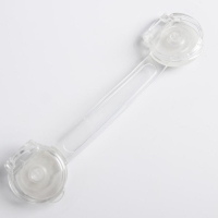 Набор блокираторов для дверей и ящиков, гибкий, силиконовый, 2 шт., цвет прозрачный, Крошка Я Набор блокираторов для дверей и ящиков, гибкий, силиконовый, 2 шт., цвет прозрачный, Крошка Я