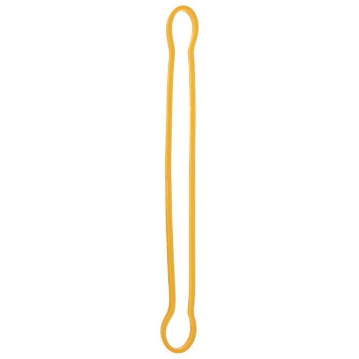 Фитнес-резинка ONLYTOP, 30х0,64х0,5 см, нагрузка 20 кг, цвет жёлтый Фитнес-резинка ONLYTOP, 30х0,64х0,5 см, нагрузка 20 кг, цвет жёлтый