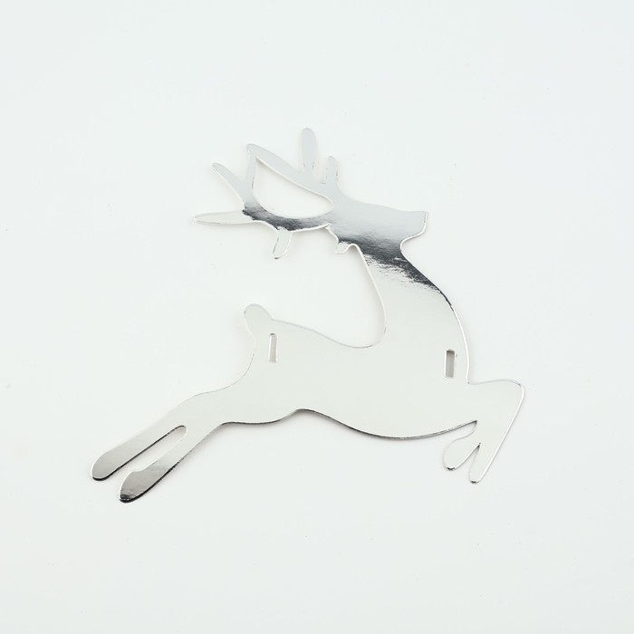 Гирлянда на ленте &laquo;Новогодняя&raquo;, на Новый год, серебро