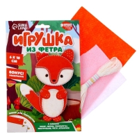 Набор для шитья. Игрушка из фетра своими руками &laquo;Лисичка&raquo;