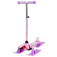 Самокат-снегокат 2 в 1 GRAFFITI «Зайка» Самокат-снегокат 2 в 1 GRAFFITI «Зайка»