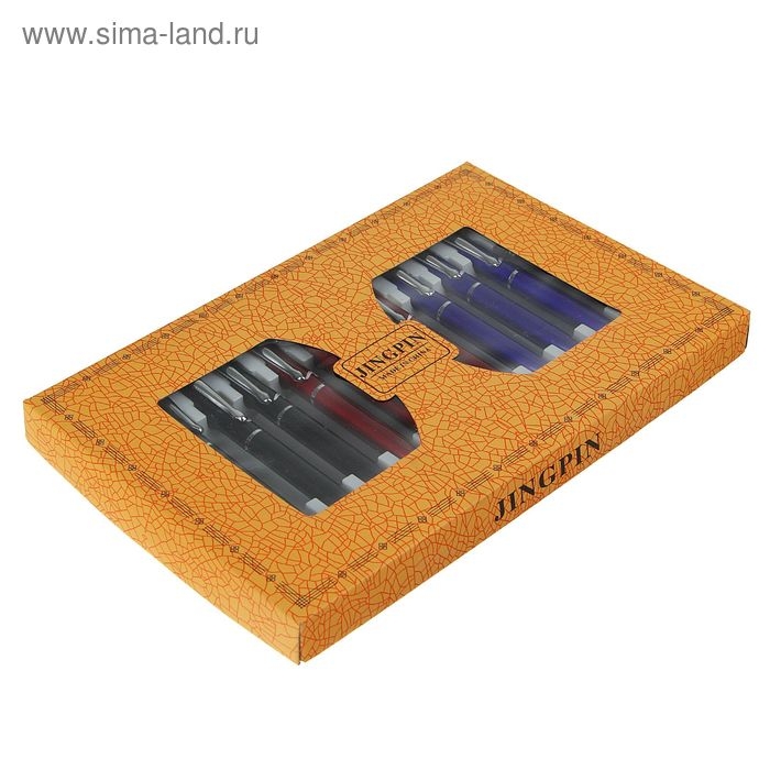 Ручка подарочная, шариковая, поворотный корпус, "Цветы", МИКС