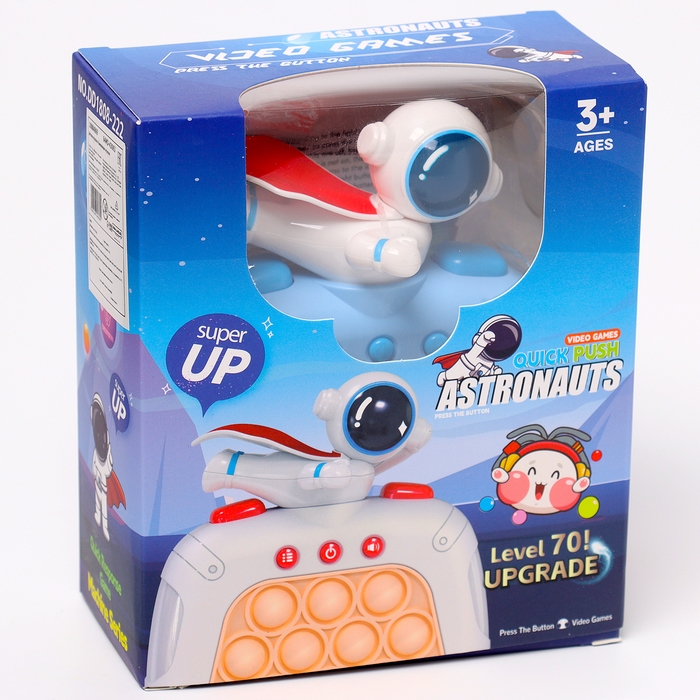 Развивающая игрушка «Космонавт», свет, звук, виды МИКС Развивающая игрушка «Космонавт», свет, звук, виды МИКС