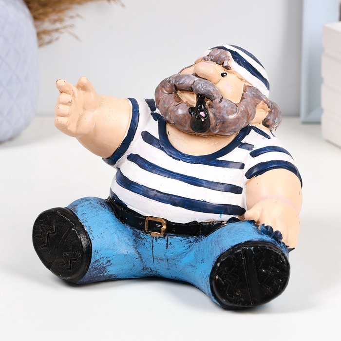 Фигура Фигура "Моряк с трубкой" 15х12х13см