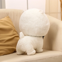 Мягкая игрушка &laquo;Собака с бабочкой&raquo;, 40 см, цвет белый