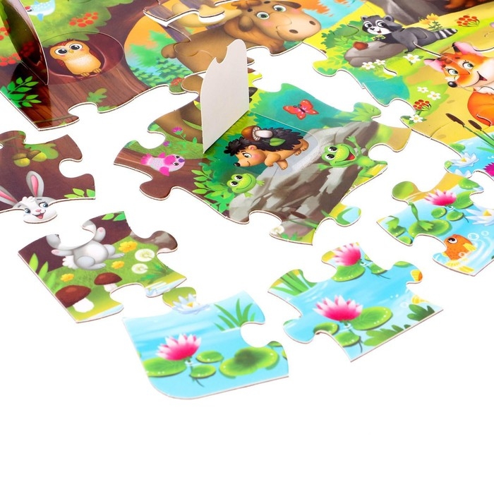 Пазлы с окошками &laquo;В лесу&raquo;, 30 деталей