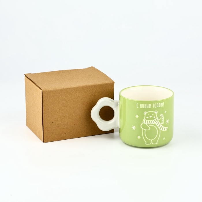 Новый год. Кружка керамическая &laquo;С Новым годом!&raquo;, 320 мл