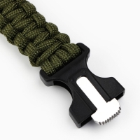 Браслет для выживания &laquo;Сильный духом&raquo;, 26 х 2,5 см.