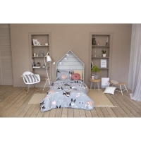 Постельное белье "Этель" 1.5 сп Best friend 143*215 см, 150*214 см, 50*70 см -1 шт,100% хл, бязь Постельное белье "Этель" 1.5 сп Best friend 143*215 см, 150*214 см, 50*70 см -1 шт,100% хл, бязь