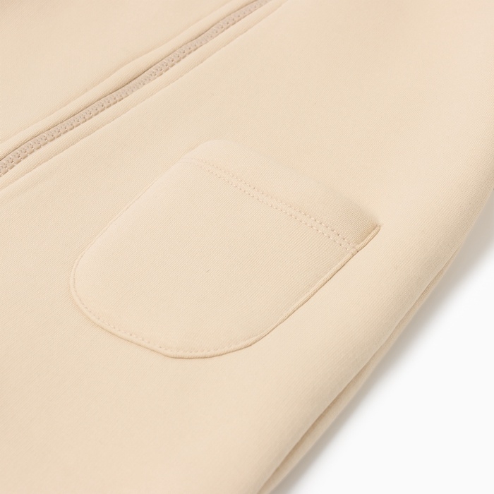 Комбинезон детский MINAKU "Nature", цвет бежевый, рост 56-62 см