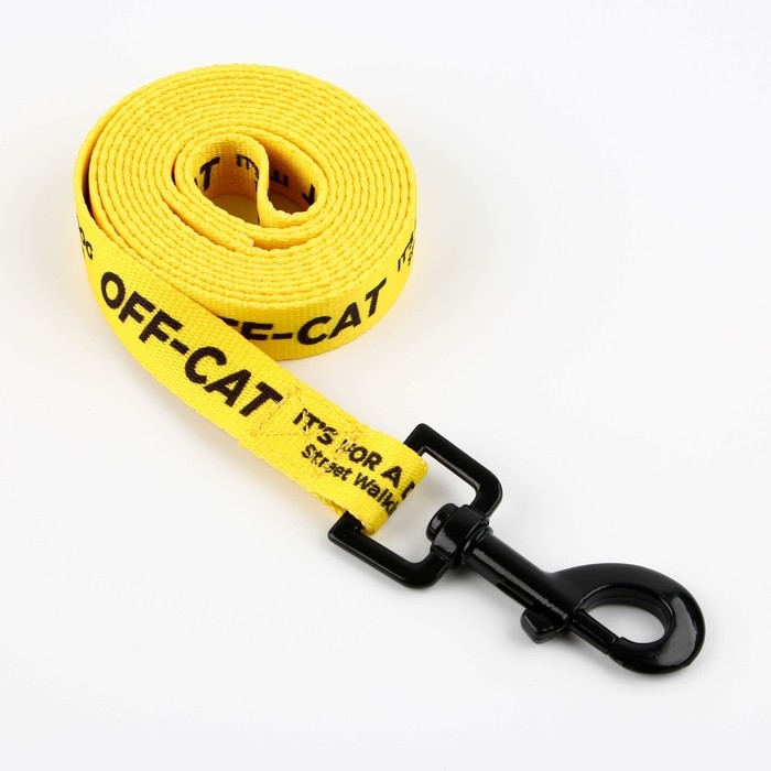 Набор OFF-CAT, застёжка - фастекс, поводок 2 м и ошейник 28-46 см