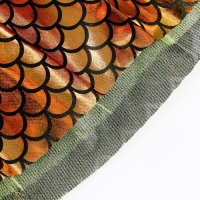 Карнавальный набор &laquo;Зимний дракошка&raquo;, цвет жёлтый: крылья, юбка и ободок