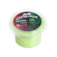 Шариковый пластилин, контейнер 100 мл, Жёлтый Шариковый пластилин, контейнер 100 мл, Жёлтый