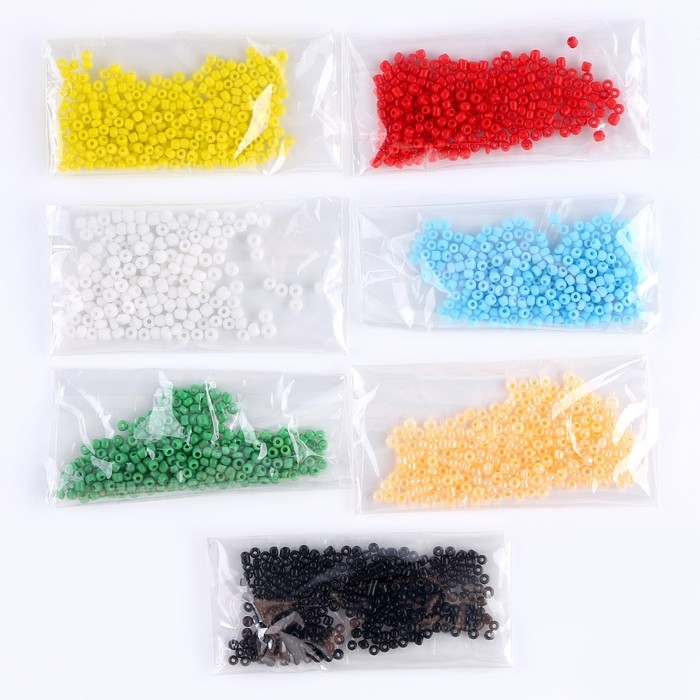 Набор для творчества &laquo;Новогоднее украшение из бисера&raquo; синий