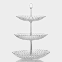 Блюдо 3-х ярусное «Нежность», d=20/22,5/26 см Блюдо 3-х ярусное «Нежность», d=20/22,5/26 см