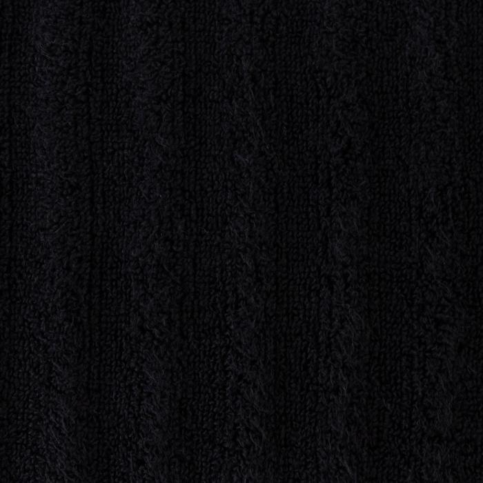 Полотенце махровое Этель "Waves" чёрный, 30х60 см, 100% хлопок, 460 гр/м2