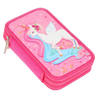 Пенал 2 секции, 125 х 205 мм, с наполнением 23 предмета, Calligrata "Единорог" ламинированный картон, 30П26/2/set Пенал 2 секции, 125 х 205 мм, с наполнением 23 предмета, Calligrata "Единорог" ламинированный картон, 30П26/2/set