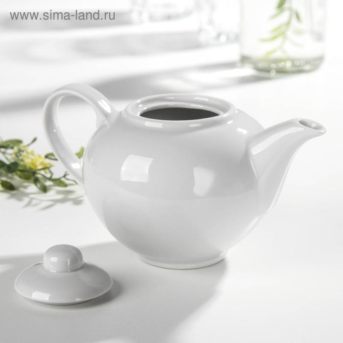 Чайник &laquo;Удачный&raquo;, 550 мл, цвет белый