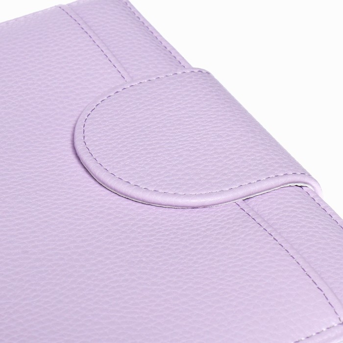 Ежедневник недатированный A5, 160 листов, deVENTE.Contea, твёрдая обложка из искусственной кожи с поролоном, блок 70 г/м2, сиреневый