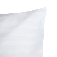 Наволочка Этель Hotel 70х70 см, страйп-сатин, 1х1, цвет белый, 100% хлопок, 125гр/м2 Наволочка Этель Hotel 70х70 см, страйп-сатин, 1х1, цвет белый, 100% хлопок, 125гр/м2