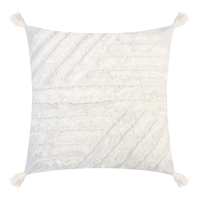 Наволочка декоративная &laquo;Этель&raquo; Бохо, 45х45 см, цвет молочный, 100% хлопок