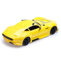 Машина радиоуправляемая &laquo;МускулКар&raquo;, работает от аккумулятора, цвет жёлтый