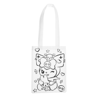 Сумка-шопер раскраска &laquo;Вad bunny&raquo;