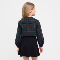 Рубашка для девочки KAFTAN "Клетка", р. 36 (134-140 см) Рубашка для девочки KAFTAN "Клетка", р. 36 (134-140 см)