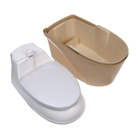 Биотуалет торфяной, 44 л, с ведром, торфом, вентиляцией и дренажом, &laquo;Piteco&raquo;