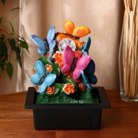 Фонтан "Бабочки" 16х20х27 см (с подсветкой) Фонтан "Бабочки" 16х20х27 см (с подсветкой)