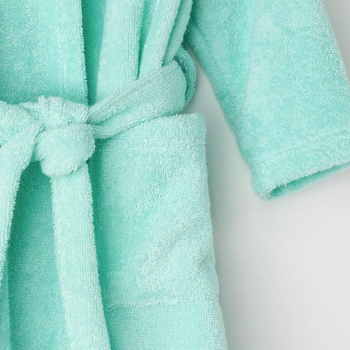 Халат махровый детский, размер 36 Халат махровый детский, размер 36