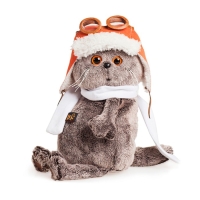 Мягкая игрушка &laquo;Басик в шлеме и шарфе&raquo;, 19 см