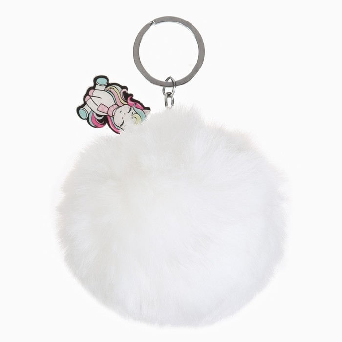 Брелок новогодний, для ключей, пушистик «Новый год: Тепло внутри» 9 х 12 см Брелок новогодний, для ключей, пушистик «Новый год: Тепло внутри» 9 х 12 см