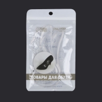 Полустельки для обуви, с супинатором, массажные, на клеевой основе, силиконовые, 12 × 6 см, пара, цвет прозрачный Полустельки для обуви, с супинатором, массажные, на клеевой основе, силиконовые, 12 × 6 см, пара, цвет прозрачный