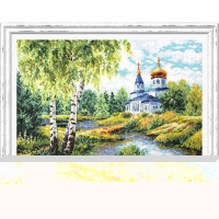 Набор для вышивания крестом &laquo;Дорога к Храму&raquo;