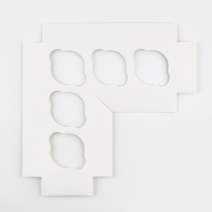 Коробка для капкейков и бенто-торта &laquo;С Новым годом!&raquo; 25 х 25 х 10 см